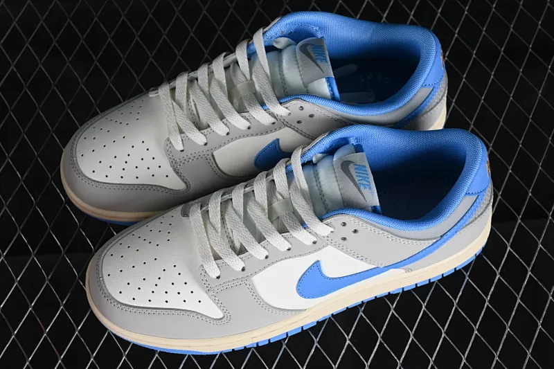 All categories Nk SB Dunk series Nk SB Dunk Low low-top sneakers Nk Dunk Low "Athletic Department" gray blue SB low-top casual sneakers FN7488-133